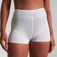 Moire shorts white