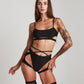 Tizzy top black