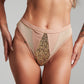 Sparkling bottoms gold