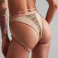 Sparkling bottoms gold