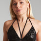 Sparkling top black