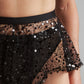 Sparkling shorts black