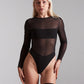 Bodysuit Temptation black matte