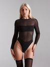 Bodysuit Temptation black matte