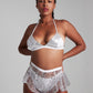 Sparkling shorts white