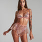 Sparkling shorts powder pink