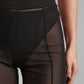 Divine pants moir black