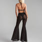 Divine pants moir black