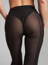 Divine pants moir black