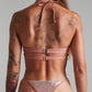 Bodysuit sparkling powder pink