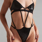 Bodysuit sparkling black