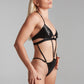 Bodysuit sparkling black