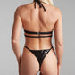 Bodysuit sparkling black