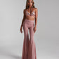 Divine pants moir powder pink