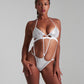 Bodysuit sparkling white