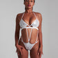 Bodysuit sparkling white