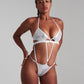 Bodysuit sparkling white