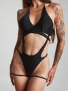 Icon bodysuit black