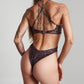 Obsession bodysuit choco leopard