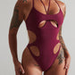 Obsession bodysuit wine