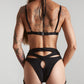 Sassy top black