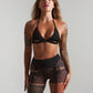 Vice shorts choco leopard