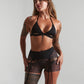 Vice shorts choco leopard