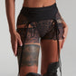 Vice shorts choco leopard