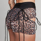 Vice shorts leopard